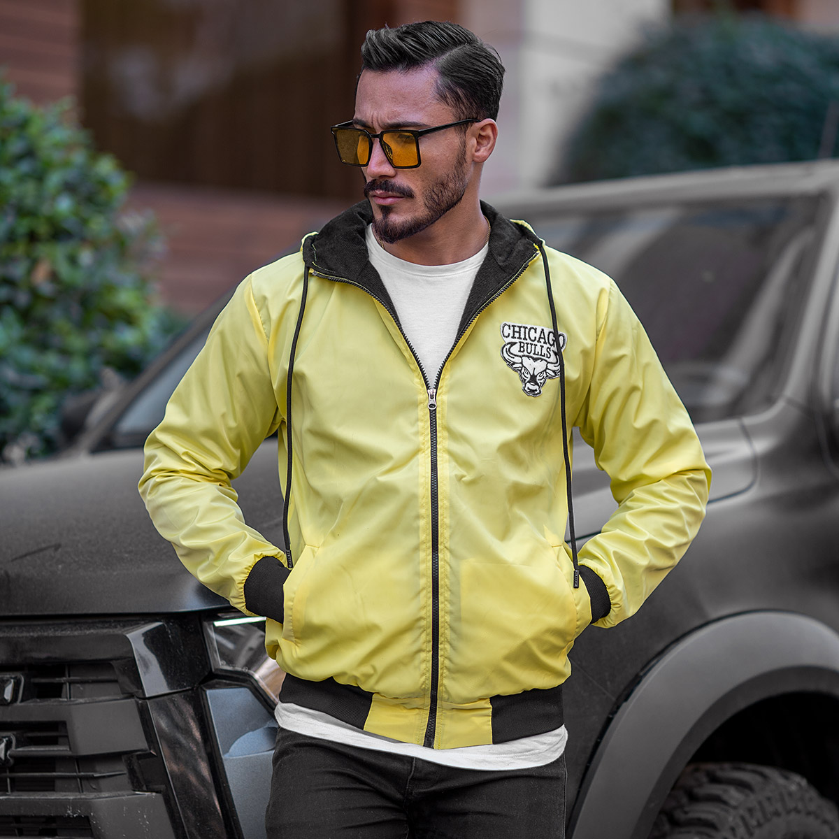 سوئی شرت   chicago bulls لیمویی